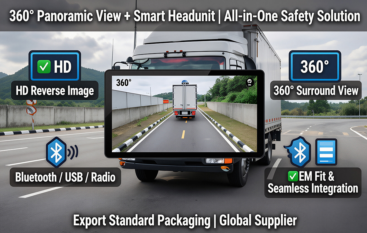 Customized OEM car audio for ISUZU Truck Project in Malaysia