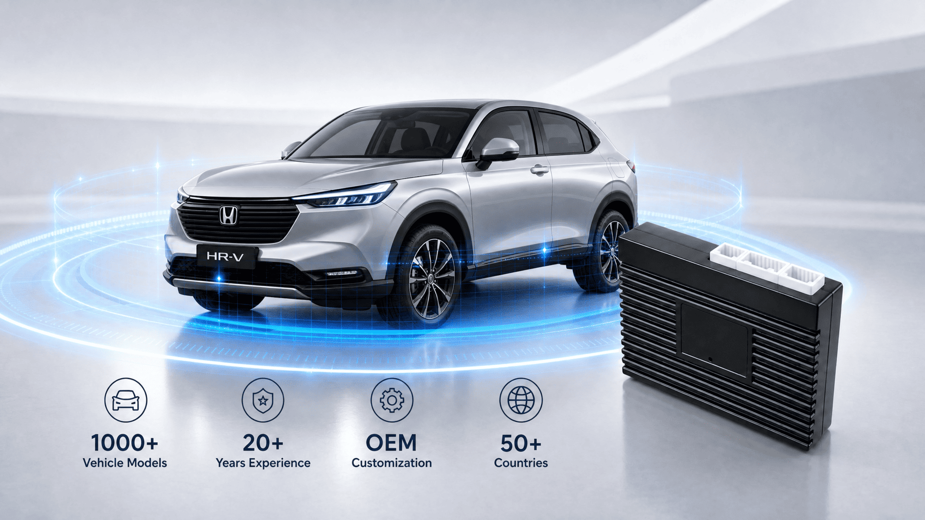 Custom 360° Camera System for Honda HR-V