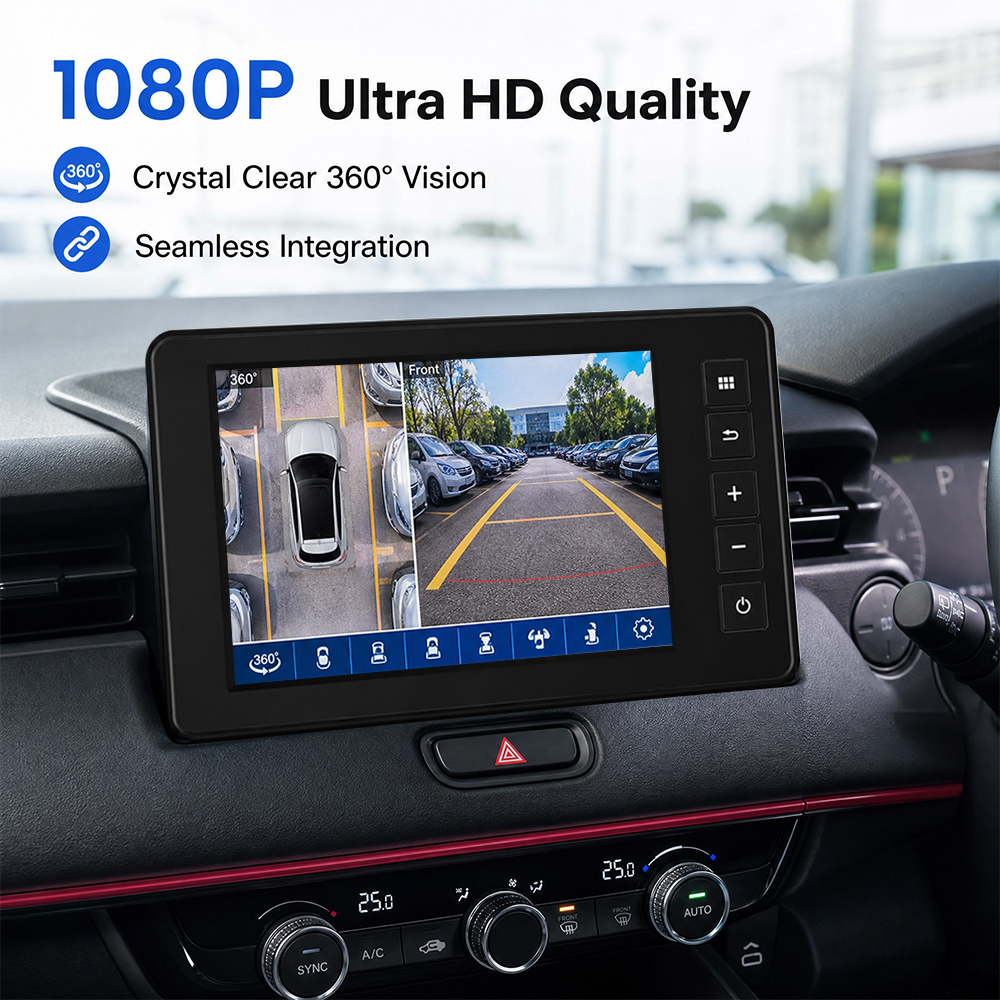 Custom 360&deg; Camera System for Honda HR-V 3D