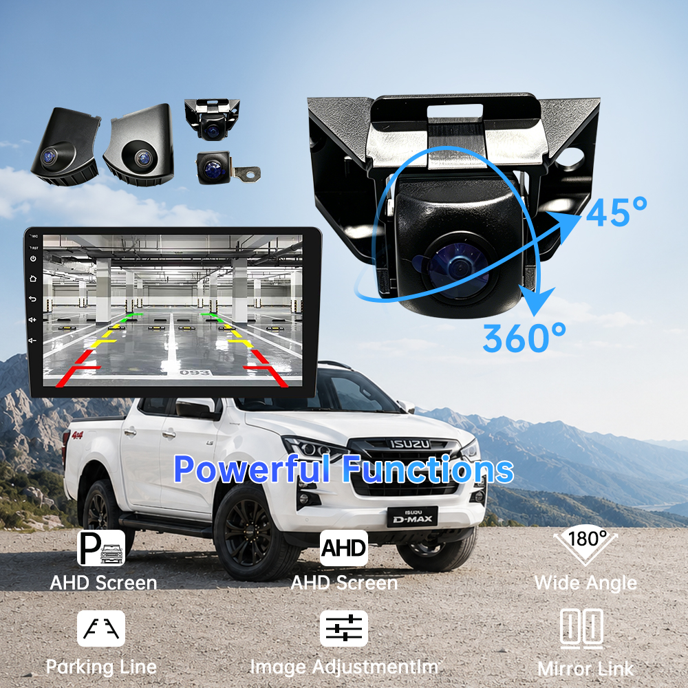 Custom 360&deg; Camera System for Isuzu D-Max RG21
