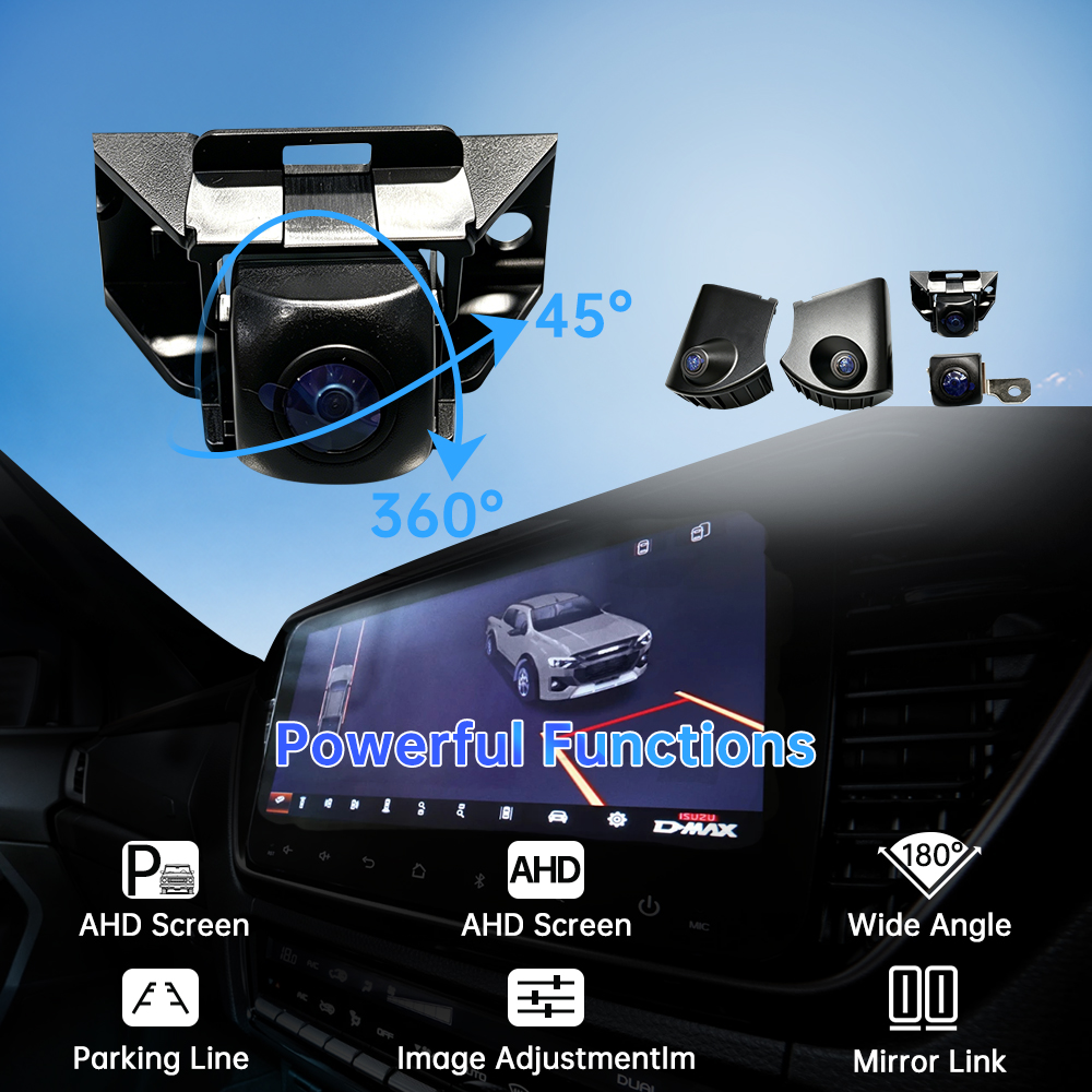 Custom 360&deg; Camera System for Isuzu D-Max RG21 3D