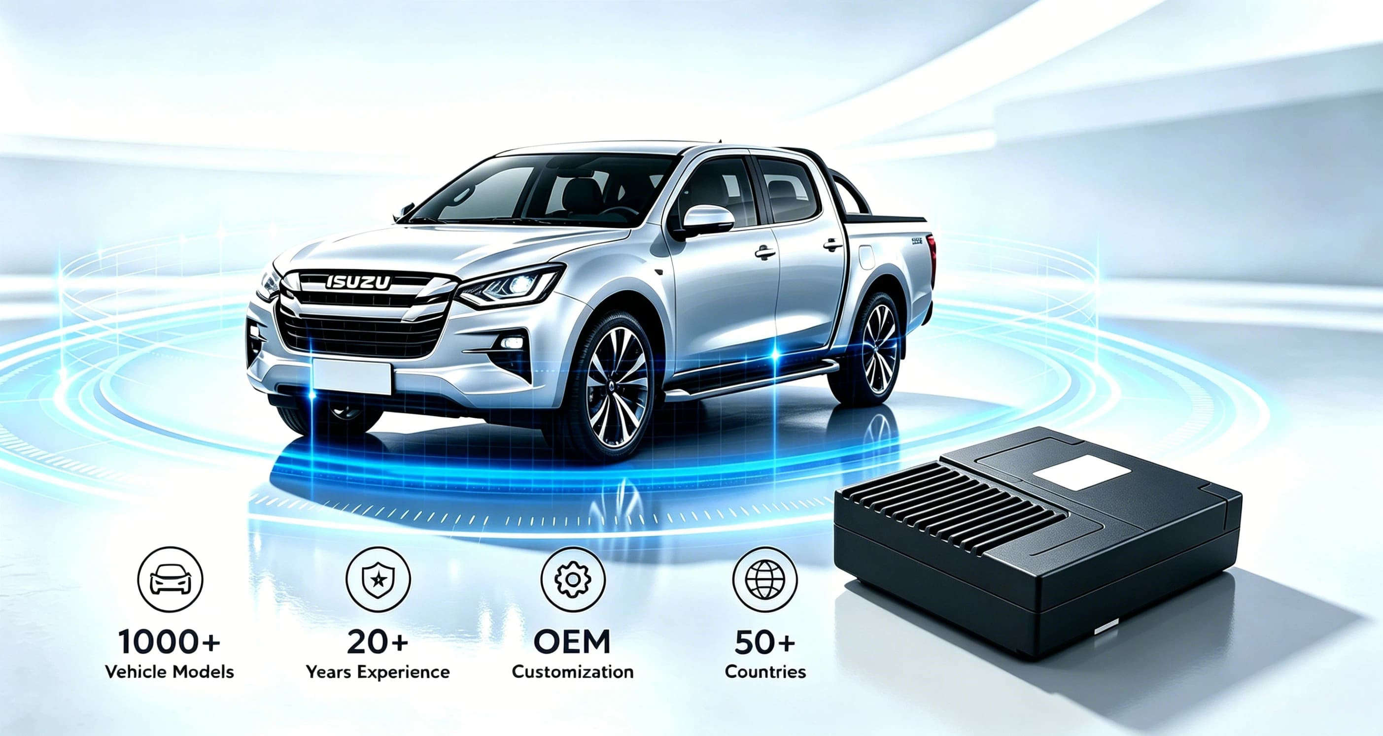 Custom 360° Camera System for Isuzu D-Max Premium