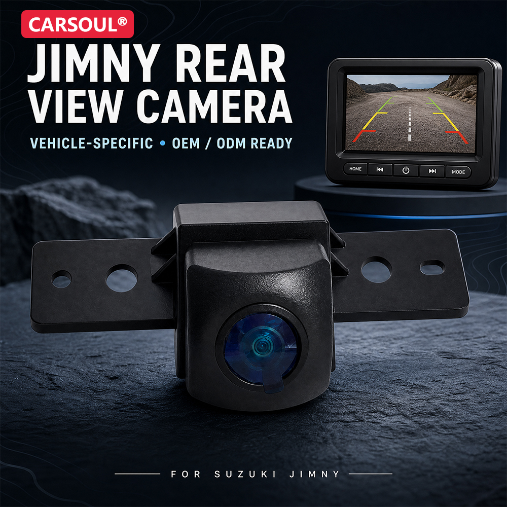 Suzuki Jimny JB64/JB74 Rear Camer 150&deg; Waterproof Backup Camera with Dynamic Parking Lines